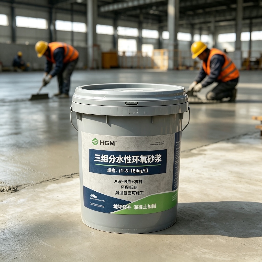 广汉三组份水性环氧砂浆